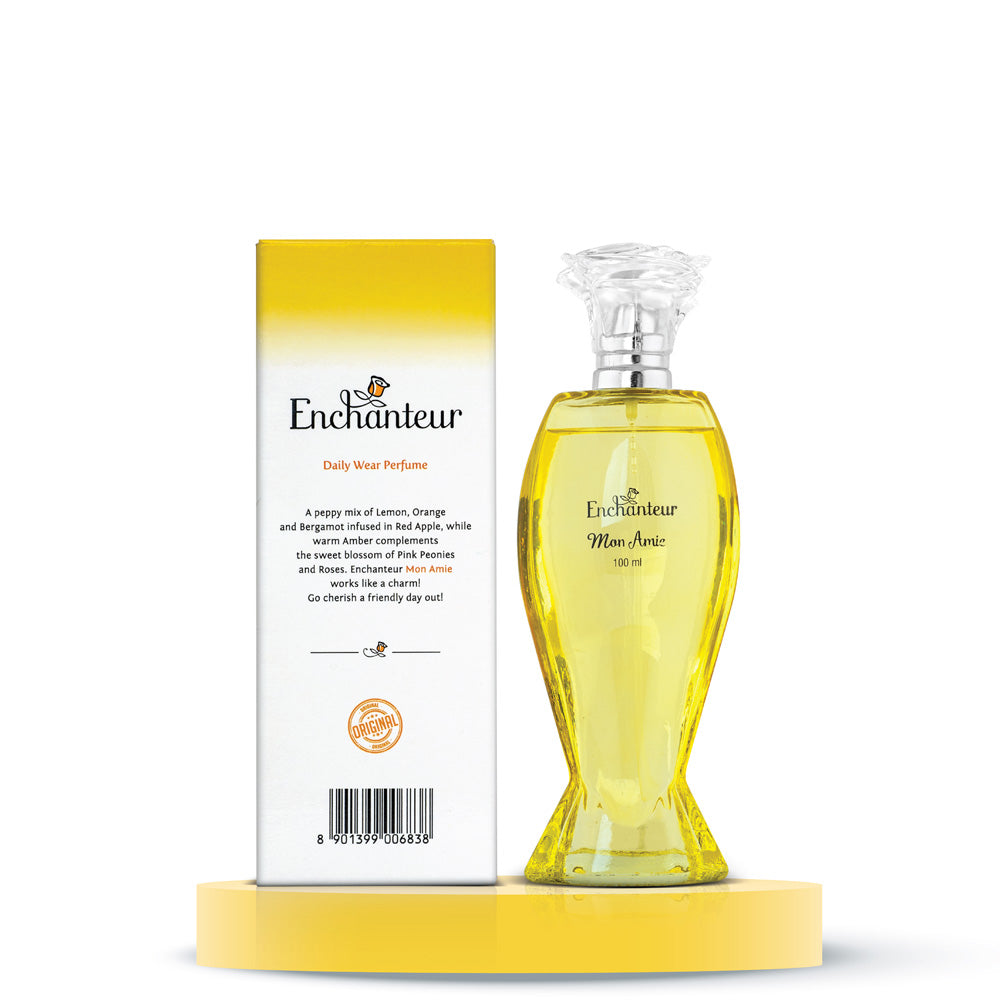 Enchanteur Mon Amie Daily wear Perfume for Women, 100ml