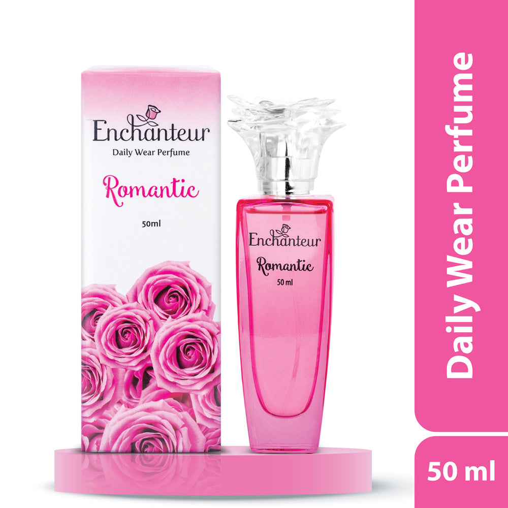 Enchanteur Romantic Daily wear Perfume for Women, 50ml