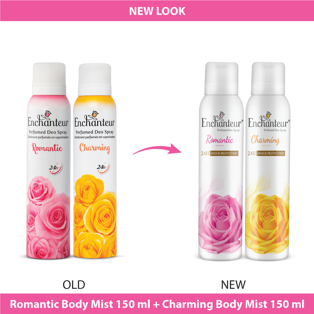 Enchanteur Romantic and Charming Perfumed Deo Spray for Women