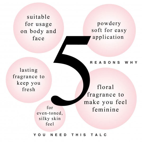 5 Reasons to Buy Enchanteur Romantic Perfumed Talcum Powder 125gms