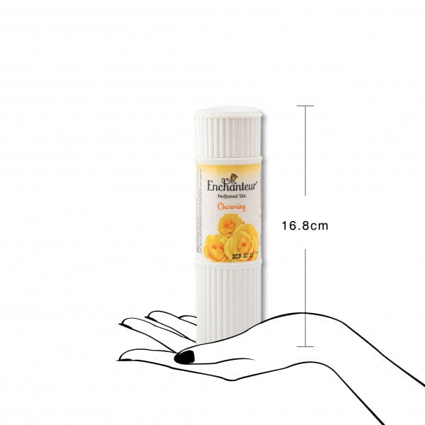 Easy to Handle Enchanteur Charming Perfumed Talcum Powder