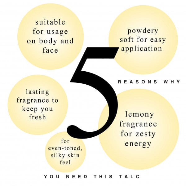 5 Reasons to Buy Enchanteur Charming Perfumed Talc
