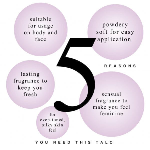 5 Reasons to Buy Enchanteur Alluring Talcum Powder