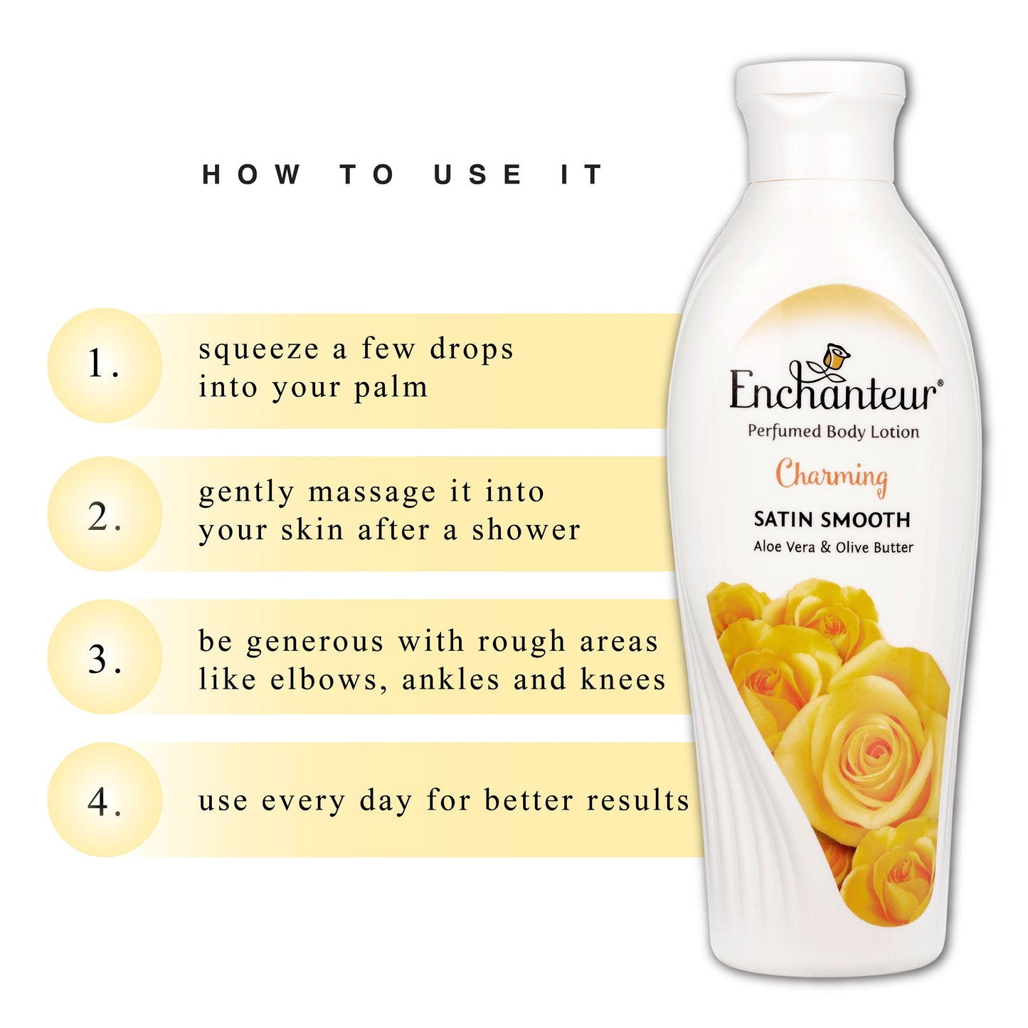 Enchanteur Charming Hand and Body Lotion