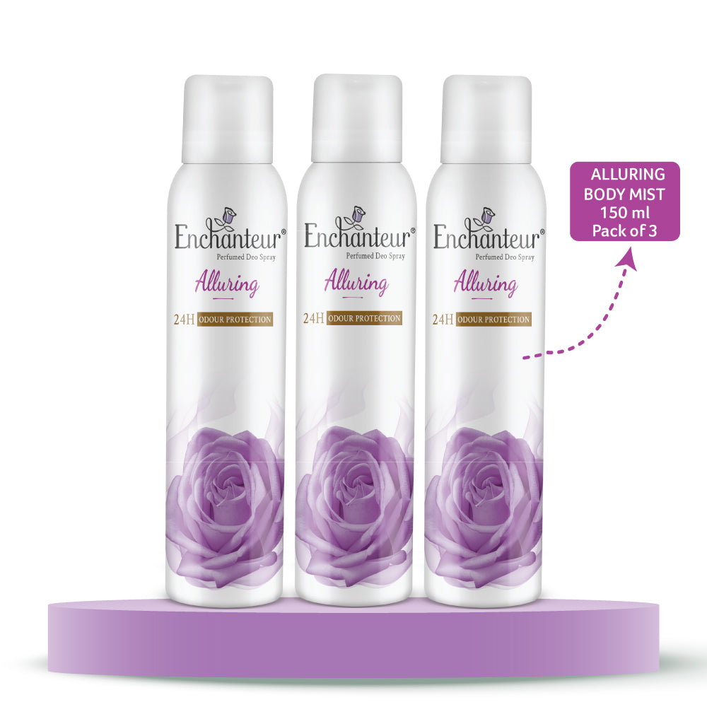 Enchanteur Alluring Deo (Pack of 3)