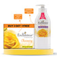 Enchanteur Perfumed Charming Bathing Bar 75gms Pack of 3+1 & Charming Hand and Body Lotion 500ml
