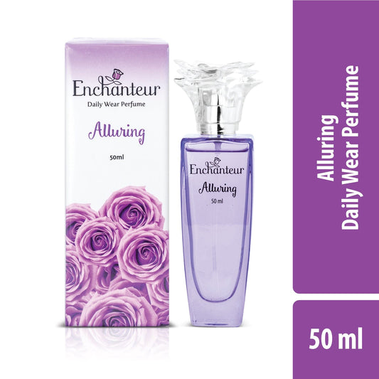 Enchanteur Alluring Daily wear Perfume for Women, 50ml