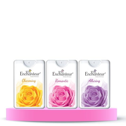 Enchanteur Pocket Perfumes, (Pack of 3)