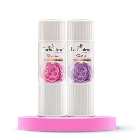 Enchanteur Romantic Talc and Alluring Talc