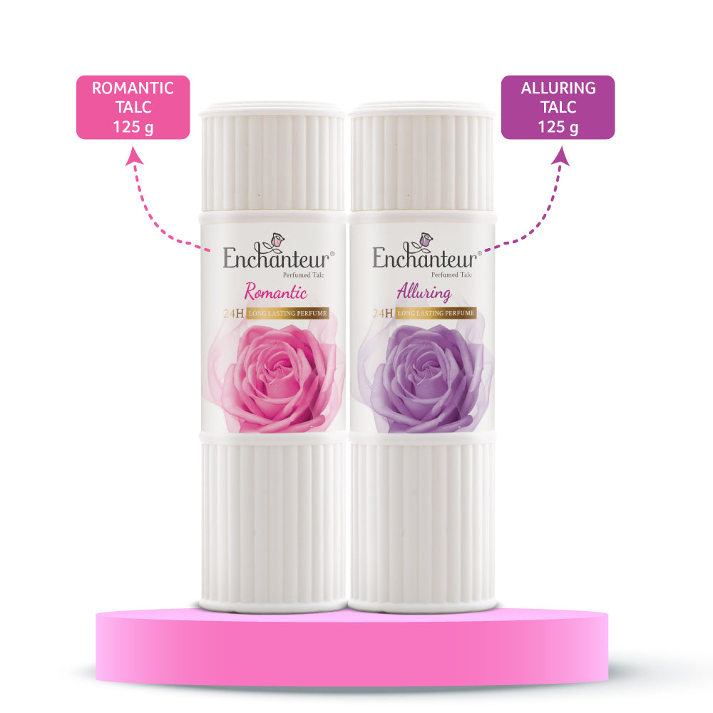 Enchanteur Romantic Talc and Alluring Talc