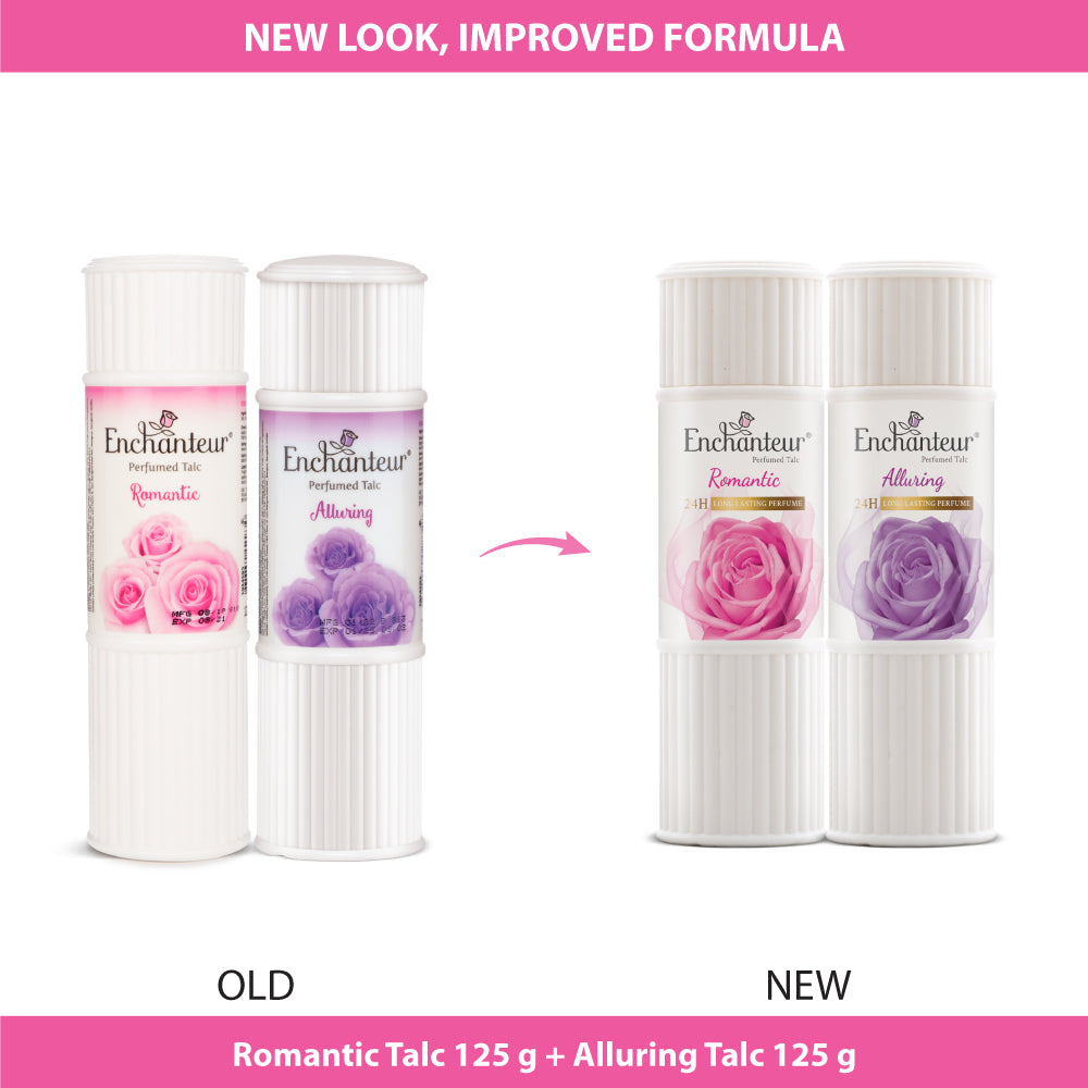 Enchanteur Romantic Talc and Alluring Talc