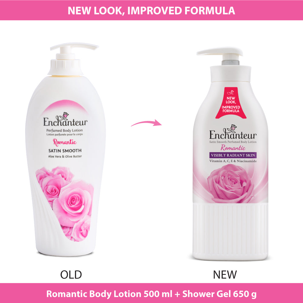 Enchanteur Romantic fragrant bath routine combo