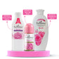 Enchanteur Romantic Shower gel 250gms & Romantic Hand and Body Lotion 250ml &  Romantic Roll-On Deodorant 50ml