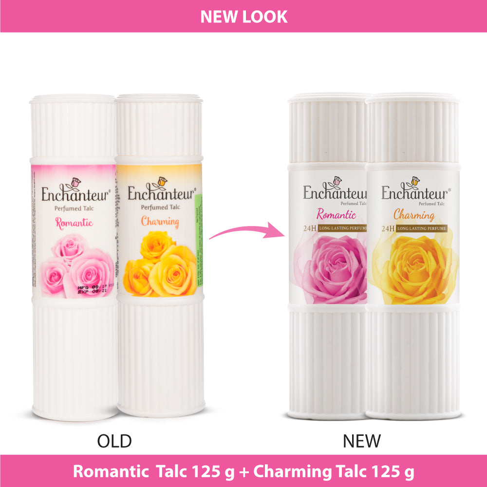 Enchanteur Romantic Talc and Charming Talc