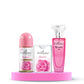 Enchanteur Romantic Daily wear Perfume for Women 50 ml & Romantic Roll-On Deodorant 50 ml & Romantic Pocket Perfume 18 ml