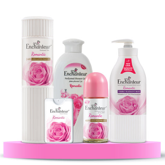 Enchanteur Romantic all day fragrance combo