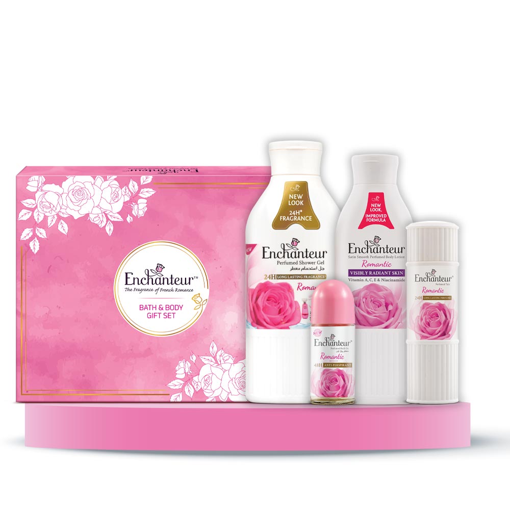 Enchanteur Romantic Bath and Body Gift Set