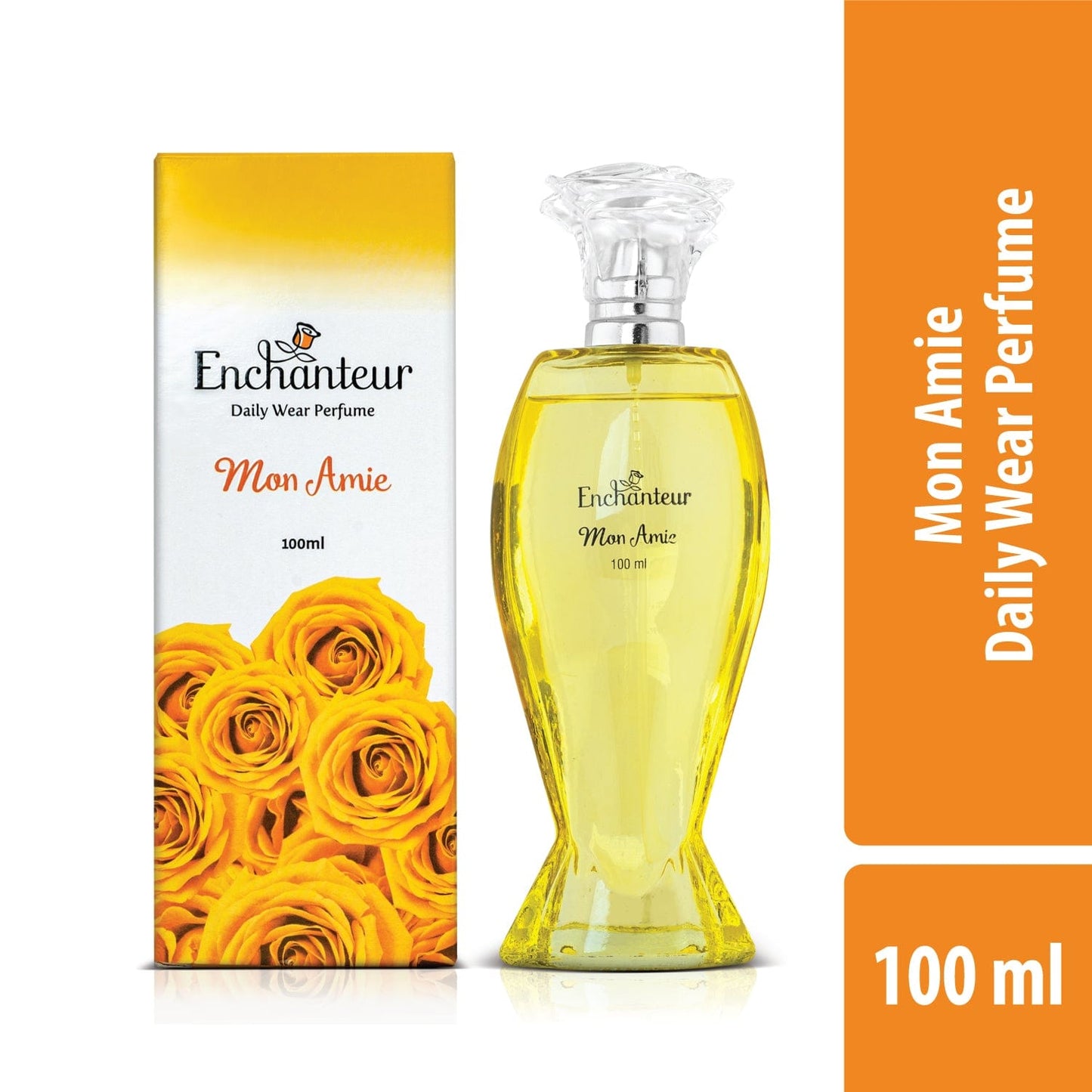 Enchanteur Mon Amie Daily wear Perfume for Women, 100ml