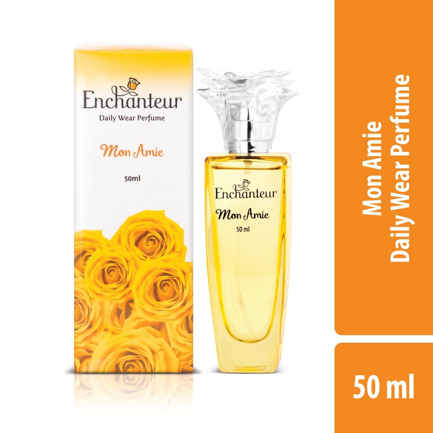 Enchanteur Mon Amie Daily wear Perfume for Women, 50ml