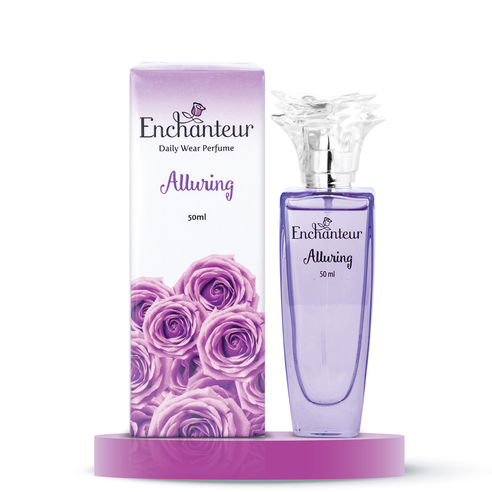 Enchanteur Alluring Daily wear Perfume for Women, 50ml