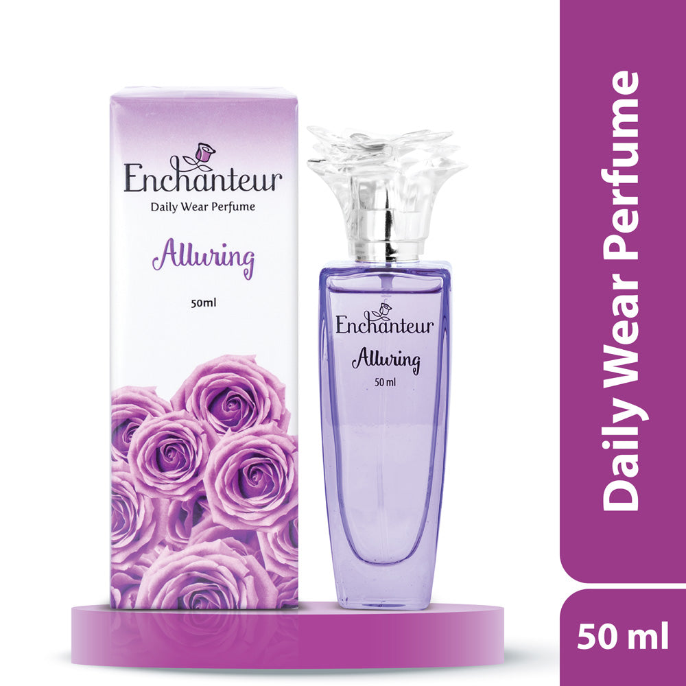 Enchanteur Alluring Daily wear Perfume for Women, 50ml