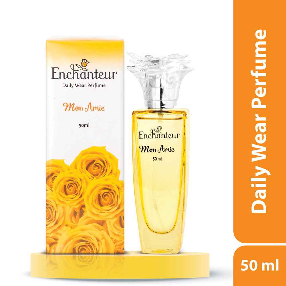 Enchanteur Mon Amie Daily wear Perfume for Women, 50ml