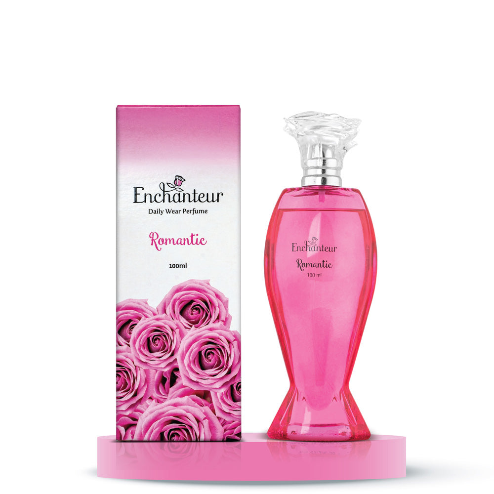 Enchanteur Romantic Daily wear Perfume for Women, 100ml