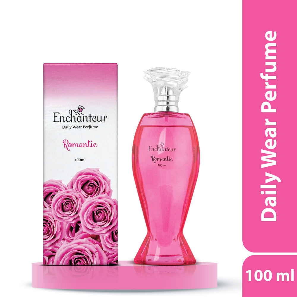 Enchanteur Romantic Daily wear Perfume for Women, 100ml