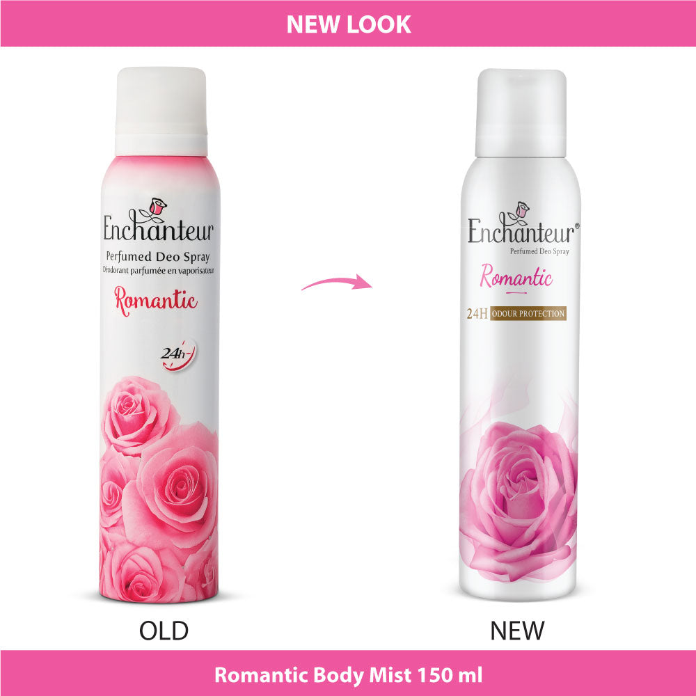 Enchanteur Romantic Perfumed Deo Spray