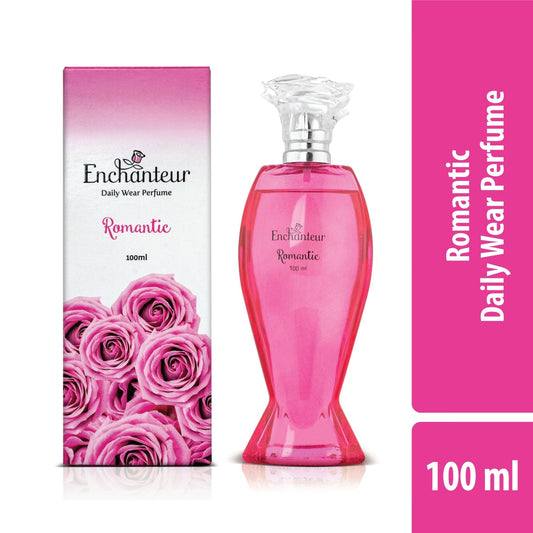 Enchanteur Romantic Daily wear Perfume for Women, 100ml
