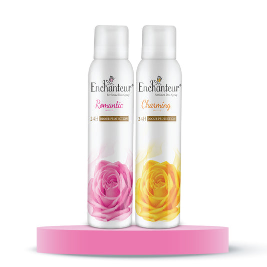 Enchanteur Romantic + Charming Deo (Pack of 2)