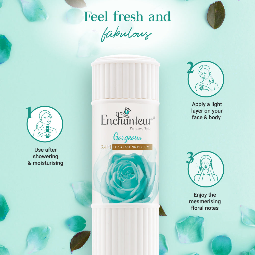 Enchanteur Gorgeous Perfumed Talc