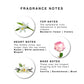 Romantic Pocket Perfume Fragrance Notes Includes Bulgarian Roses, White Jasmines And Violets