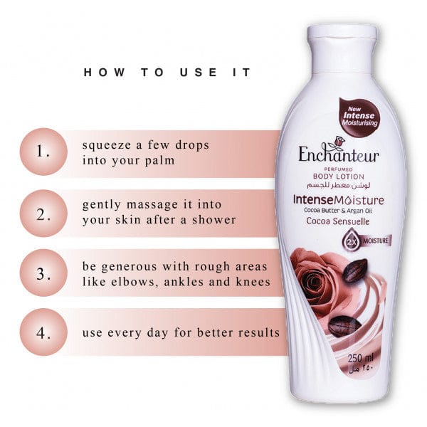 How to Use Enchanteur Coco Sensuelle Perfumed Body Lotion