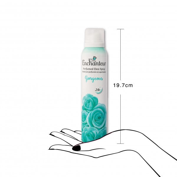 Easy to Handle Enchanteur Gorgeous Perfumed Deo Spray