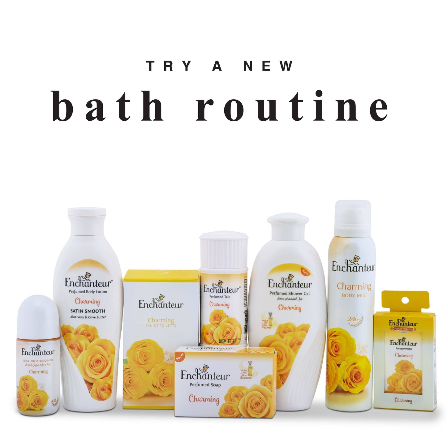 Try A New Bath Routine From Enchanteur Store India