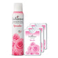Enchanteur Romantic Perfumed Deo Spray 150ml & Romantic Pocket Perfume, 18ml (Pack of 3) By Enchanteur
